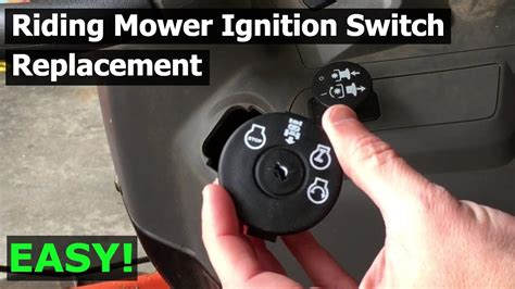 craftsman ignition switch riding mowers